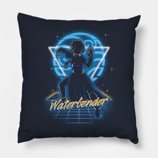 Retro Waterbender Pillow