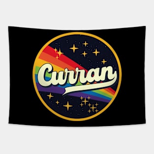 Curran // Rainbow In Space Vintage Style Tapestry