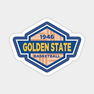 Golden State Warriors Basketball Magnet