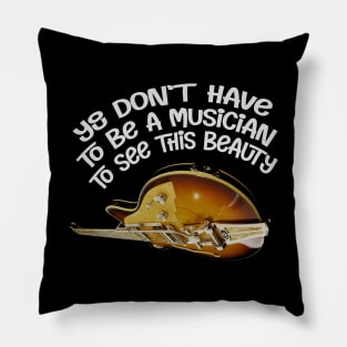 Guitar beauty Pillow