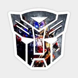 optimus prime logo cool Magnet