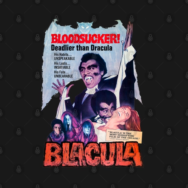 Blacula Exclusive Poster Halloween by Pop Fan Shop