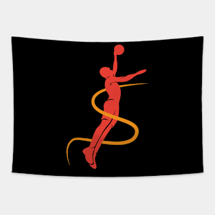 basketball shoot Tapestry