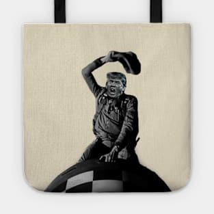 Trump Rides The Bomb a la Dr. Strangelove Tote