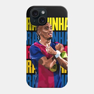 Raphinha FC Barcelona Vector Phone Case