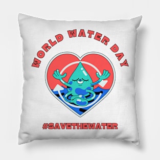 world water day Pillow