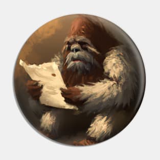 Bigfoot Got His DNA Report and Found Out He's Half Yeti Pin