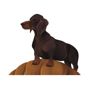 Halloween Hound - Dachshund in autumn T-Shirt