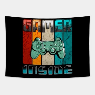 Gamer Inside Video Game Lover Tapestry