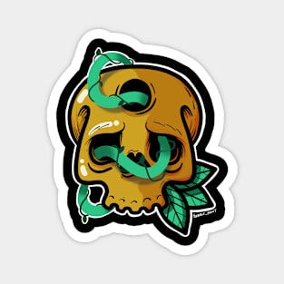 Terrible Forgotten Skull Magnet