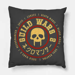 Guild Wars 2 Necromancer Kanji Pillow