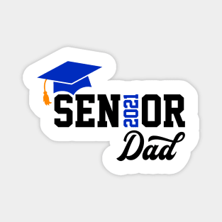 Senior Dad 2021 T-Shirt Magnet