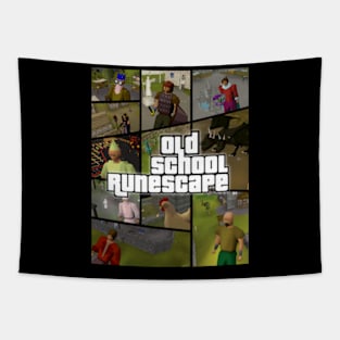 OSRS Style cover (Old School Runescape) Tapestry