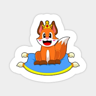 Fox Queen Crown Magnet