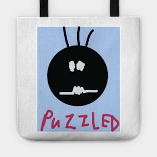 Puzzled Baby Face Tote