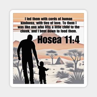 Hosea 11:4 Magnet