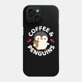 Coffee Penguin Phone Case