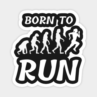 Born to Run - Female Magnet