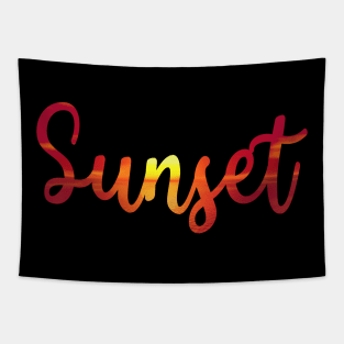 Beautiful sunset Tapestry