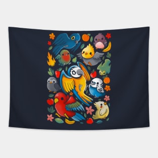 parrots Tapestry