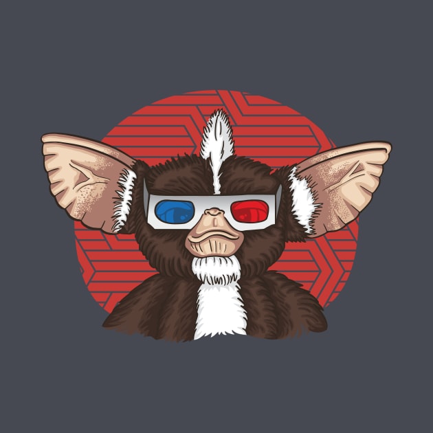 Gremlins 3D by Moe Tees