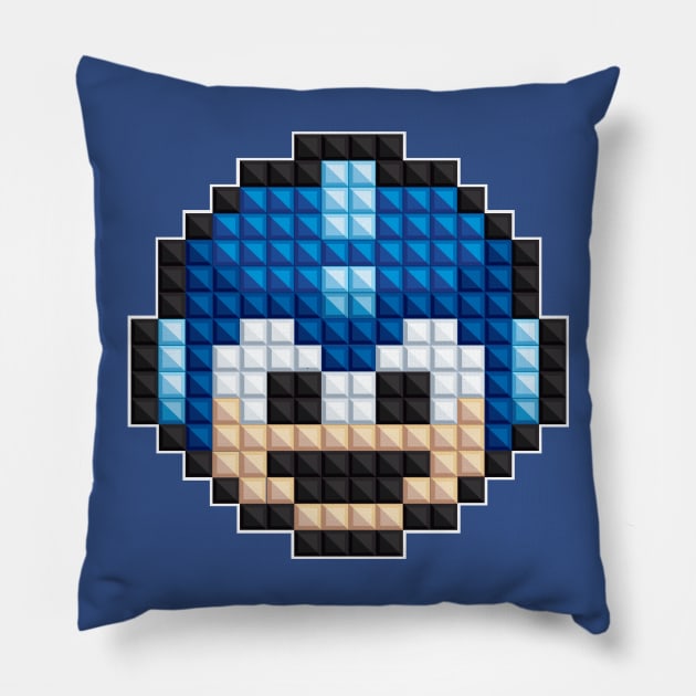 HD PIxels: Mega Man 1up Pillow by LinesOfCharacter