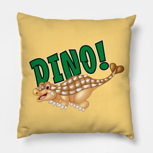 Cute Happy Dinosaur Spiked Dino Pillow