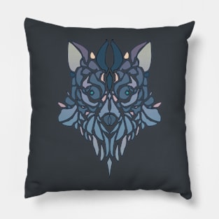 Wolf Face Pillow