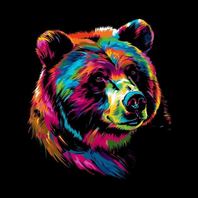 Grizzly Bear Symbolism by Tosik Art1