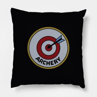 Archery Scout Badge Pillow