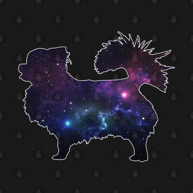 Galaxy Chihuahua Silhouette by doglovershirts