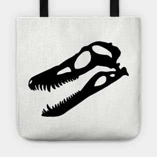 Junggarsuchus skull - black Tote