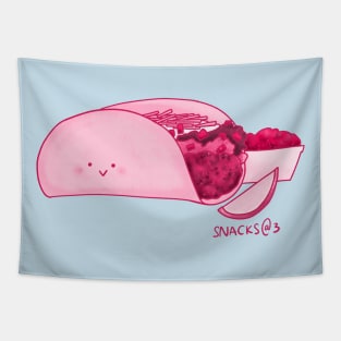 Tacos in PINK Tapestry