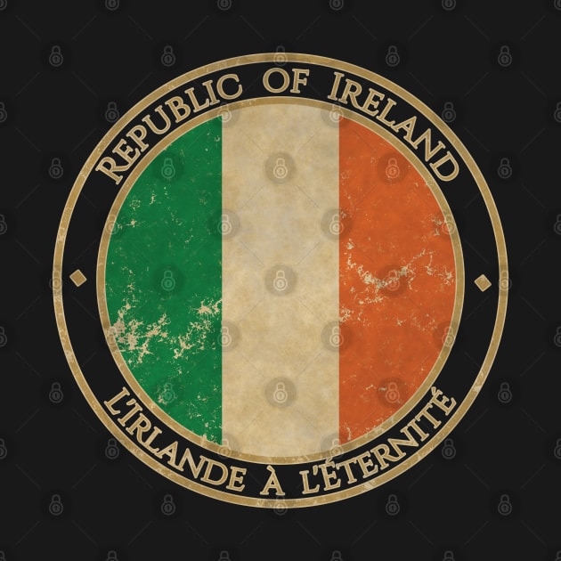 Vintage Ireland Europe European EU Flag by DragonXX