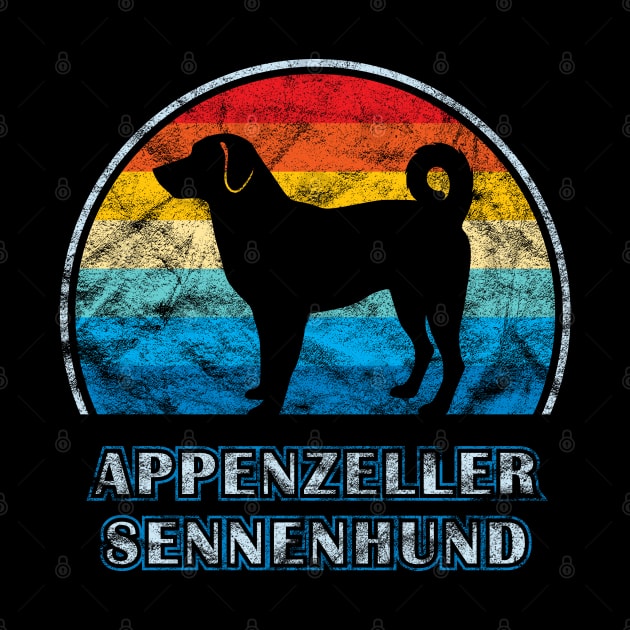 Appenzeller Sennenhund Vintage Design Dog by millersye