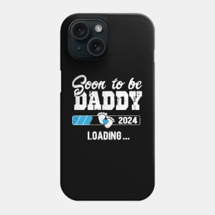 New annoucement for dad, daddy, papaa 2024, soon to bee daddy 2024 Phone Case