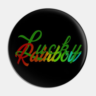 Lucky rainbow Pin