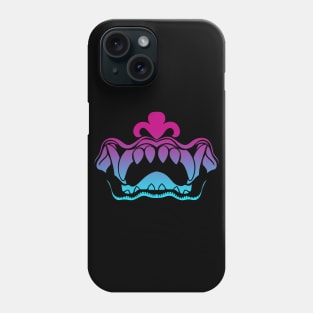 Bali Demon Mask Teeth Vaporwave Phone Case