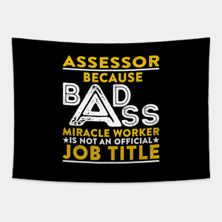 Assessor Badass Miracle Worker Tapestry