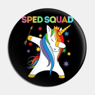 Sped Shirt Cute special education teacher gift student Pin