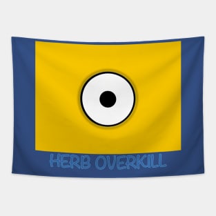 MINION USA DESPICABLE HERB OVERKILL Tapestry