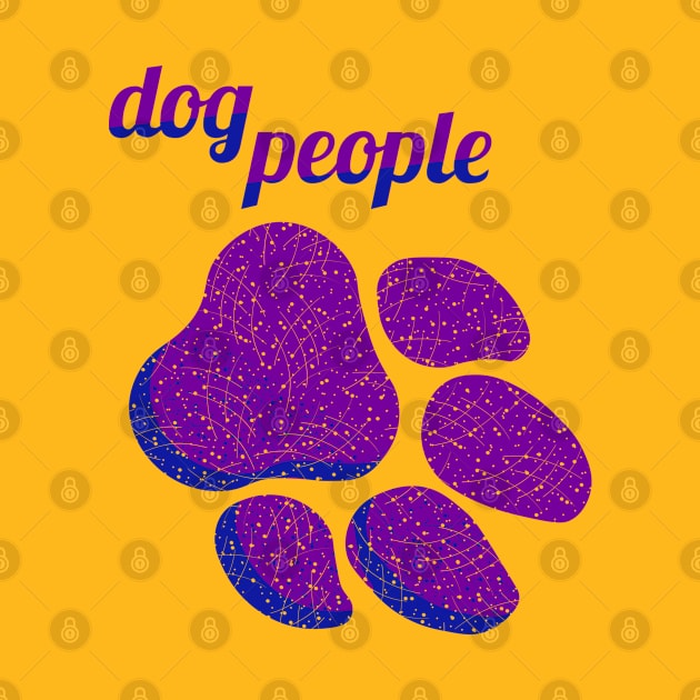 Dog people - Purple by Ravendax