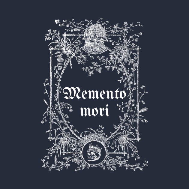 Mmento Mori Elegant design by Epictetus