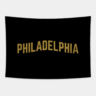 Philadelphia City Typography Tapestry