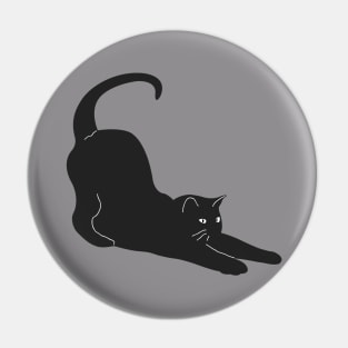 BLACK CAT STRETCH Pin