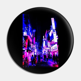 High Contrast Nights Pin