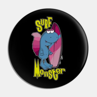 Surf Monster Pin