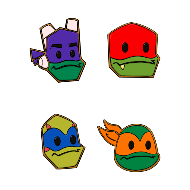 ROTTMNT Cookies by SassyTiger