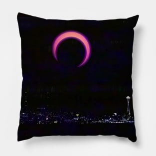 Seattle Demon Moon Pillow