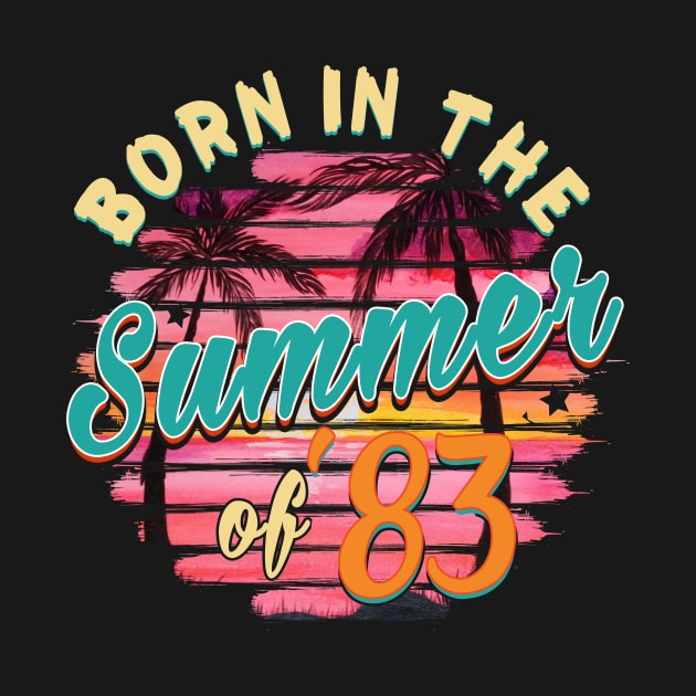 Vintage 36th Birthday Summer of 83 Birthday by Bensonn